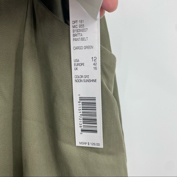 Antonio Melani Britta paper bag waist pants NWT! - Picture 5 of 11